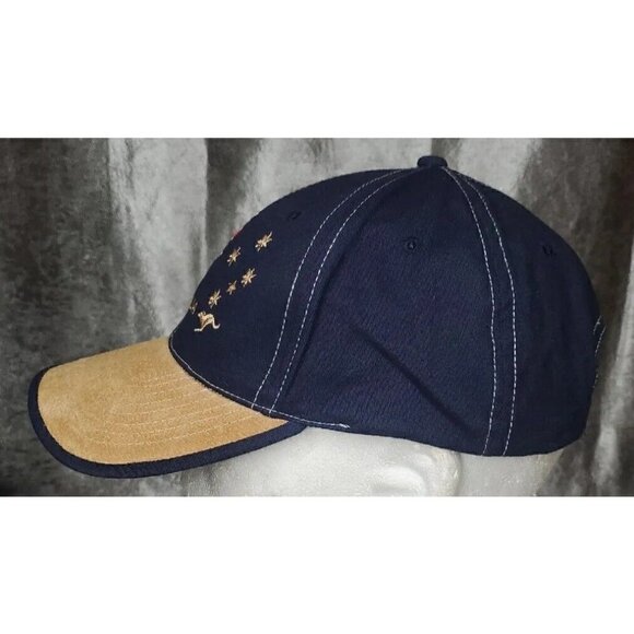 NOT AVAILABLE! DO NOT PURCHASE! Embroidered Crest asuede Brim Hat Kangaroo - Picture 8 of 15